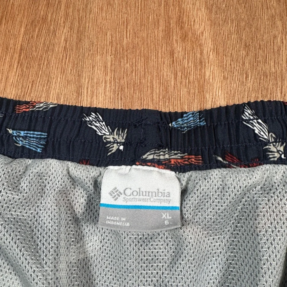 Columbia PFG Rambler Printed Water Shorts Mens XL 6 Omni Shade NWT Fishing